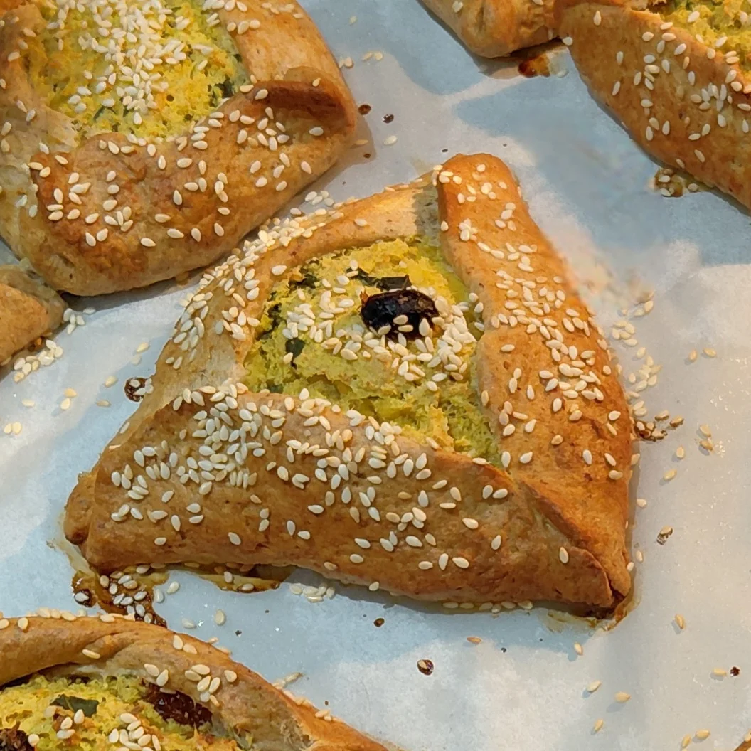 Vegan Tofu Flaounes